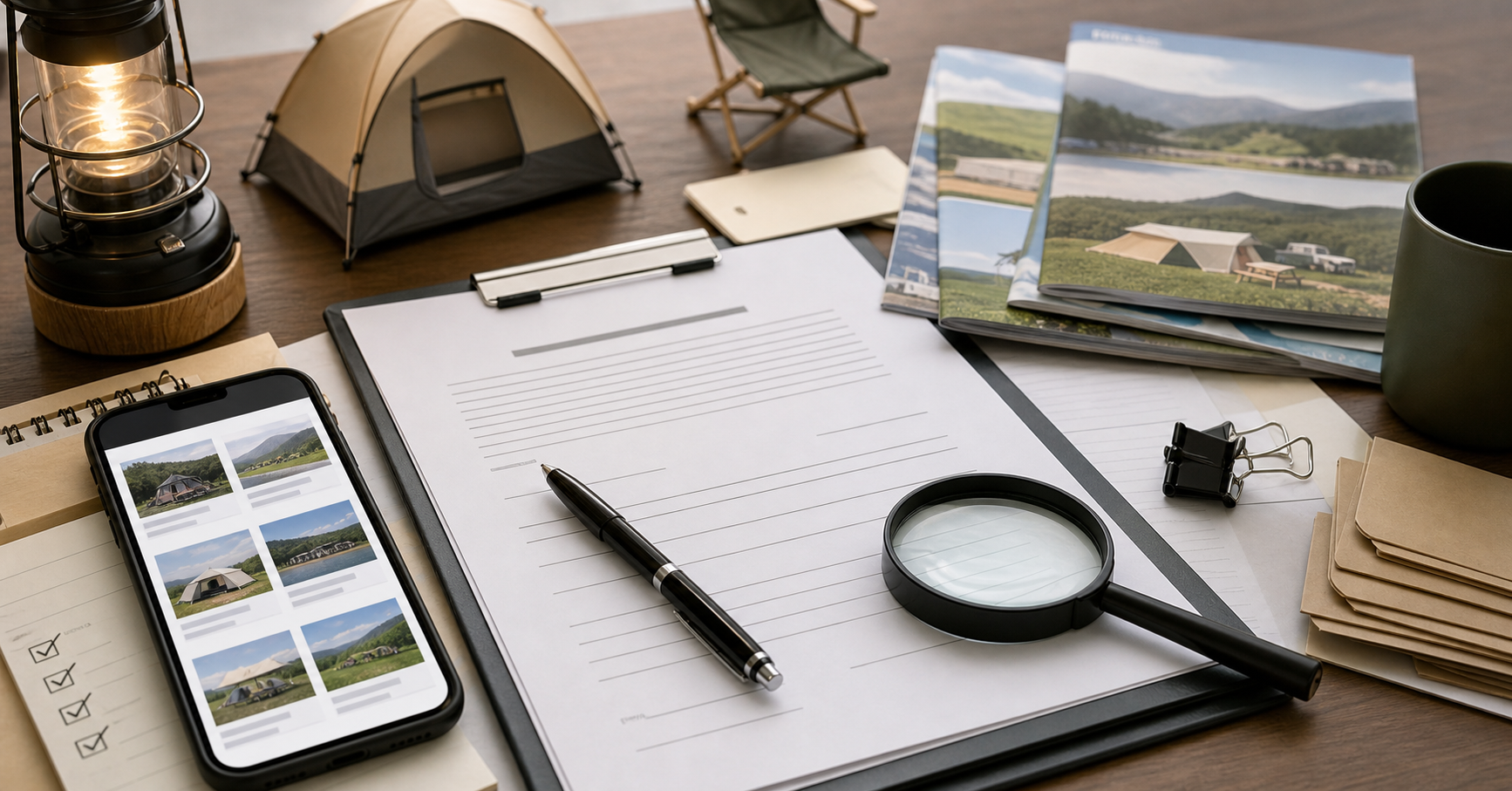 캠핑장 회원권 투자 광고, 계약서 쓰기 전 남길 증거 5가지