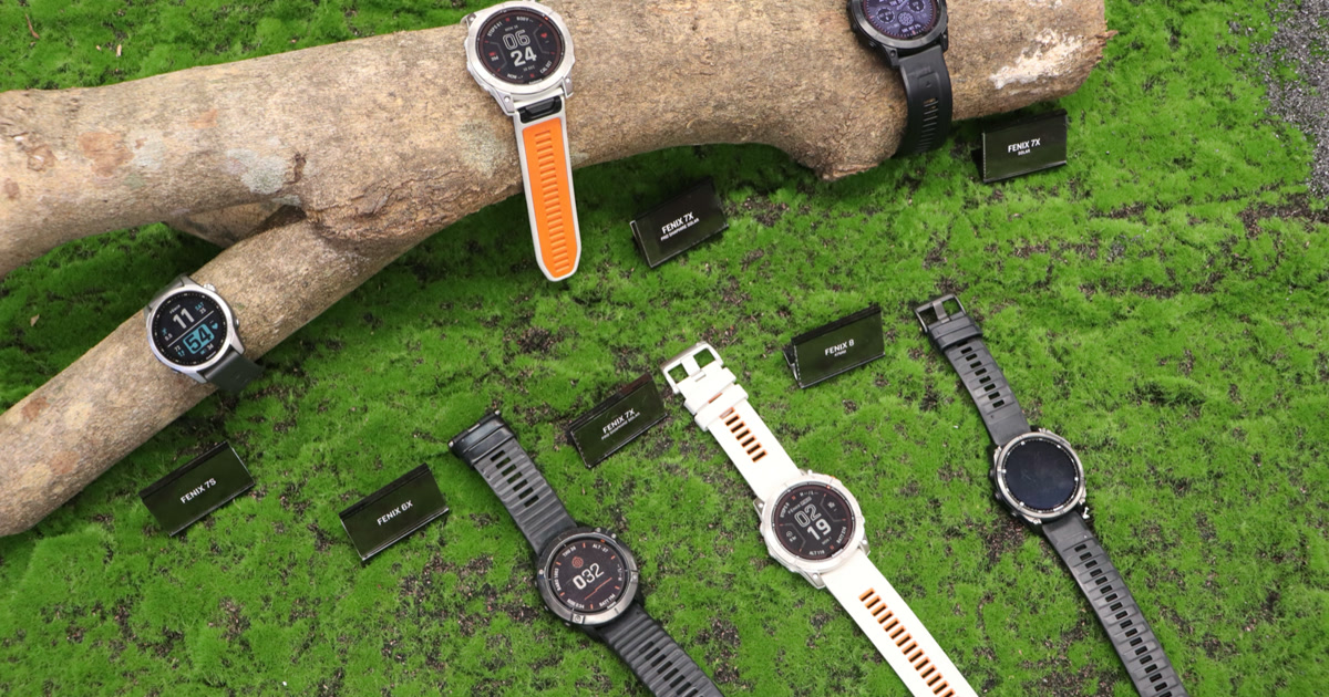 야외 활동용 Garmin fēnix 8 스마트워치 대표 이미지